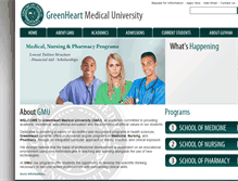 Tablet Screenshot of greenheartmed.org